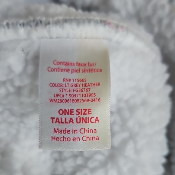 Fleece Kitty Cat Warm Winter Hat - Picture 6 of 9